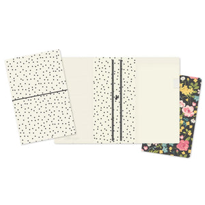 Cream Dot Traveler's Notebook