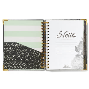 2018-2019 Beautiful 17 Month Weekly Spiral Planner