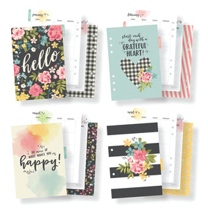 A5 Hello Monthly Planner Inserts