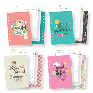 A5 Seasons Monthly Planner Inserts