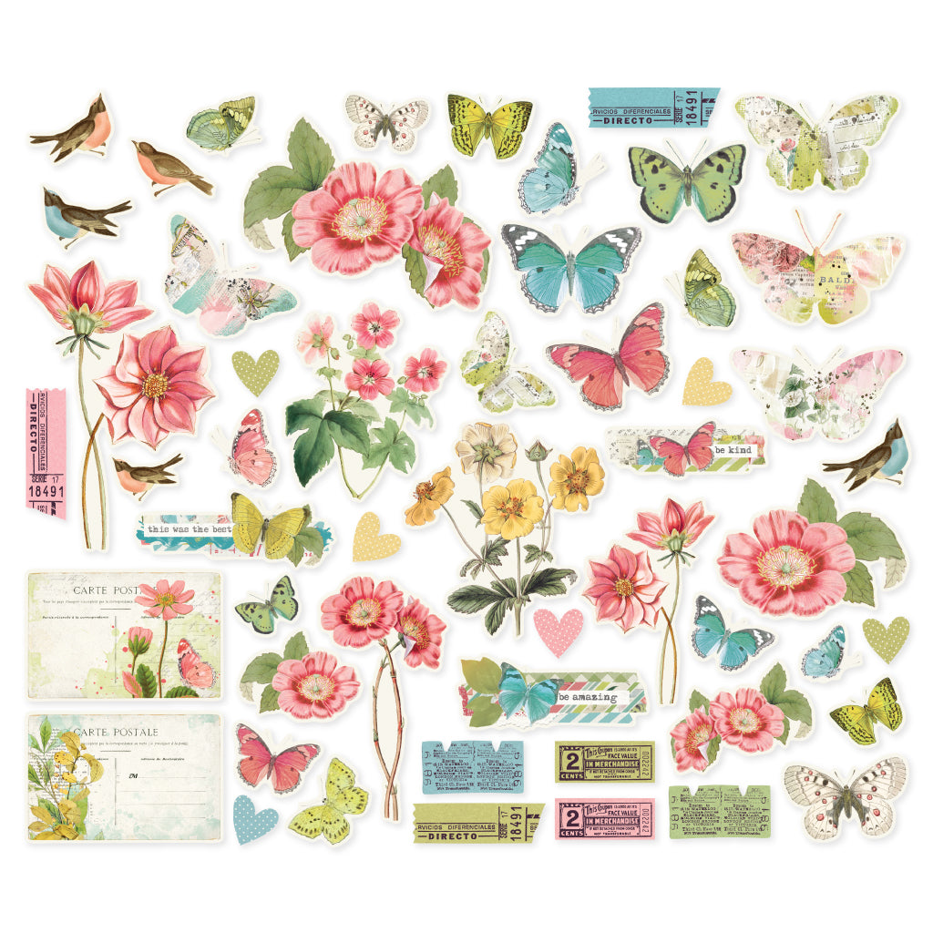 Bits & Pieces - Simple Vintage Botanicals