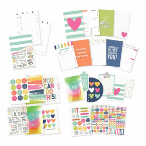 A5 Fitness Planner Inserts Set