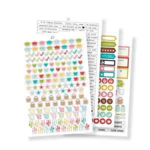 A5 Recipe Sticker Tablet